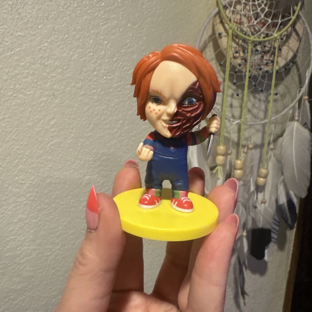 Chucky Mystery Vinyl CultureFly Blind Box Child's Play Open Pizza Face Chucky